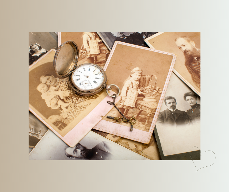 Alte Fotos mit Taschenuhr – stille Verluste würdigen und den Jahreskreis schließen